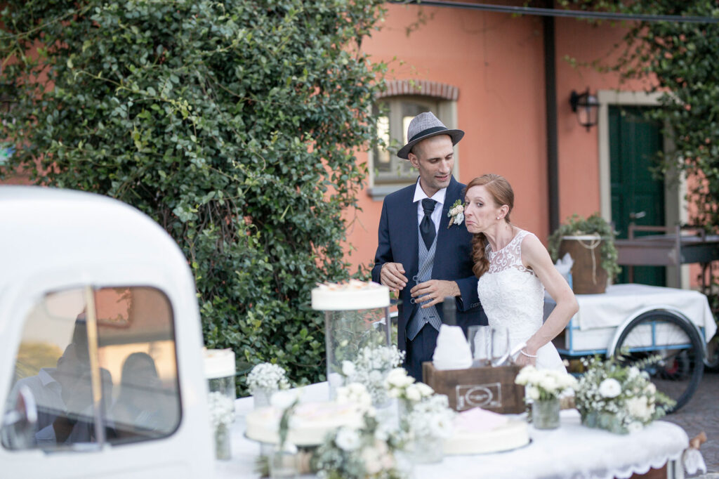 Matrimonio di Sara e Andrea con ricevimento all'agriturismo la Barcella