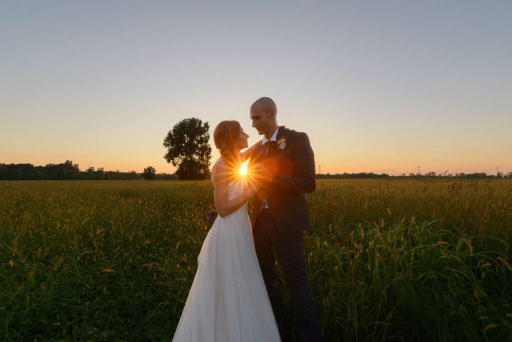 Matrimonio di Sara e Andrea con ricevimento all'agriturismo la Barcella