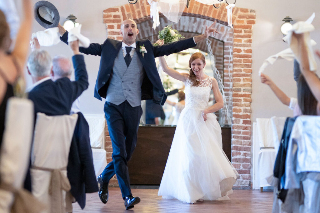 Matrimonio di Sara e Andrea con ricevimento all'agriturismo la Barcella