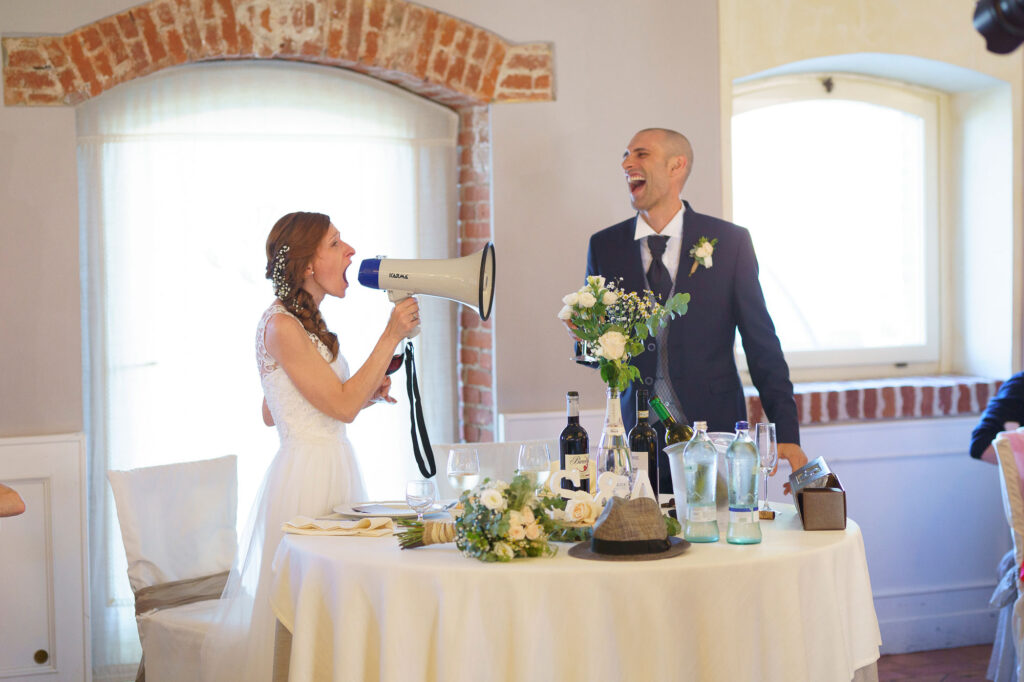 Matrimonio di Sara e Andrea con ricevimento all'agriturismo la Barcella