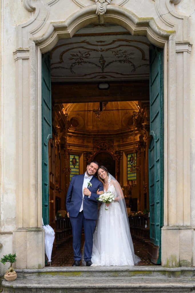 Paolo Spiandorello fotografo matrimonio Varese sposi chiesa marchirolo