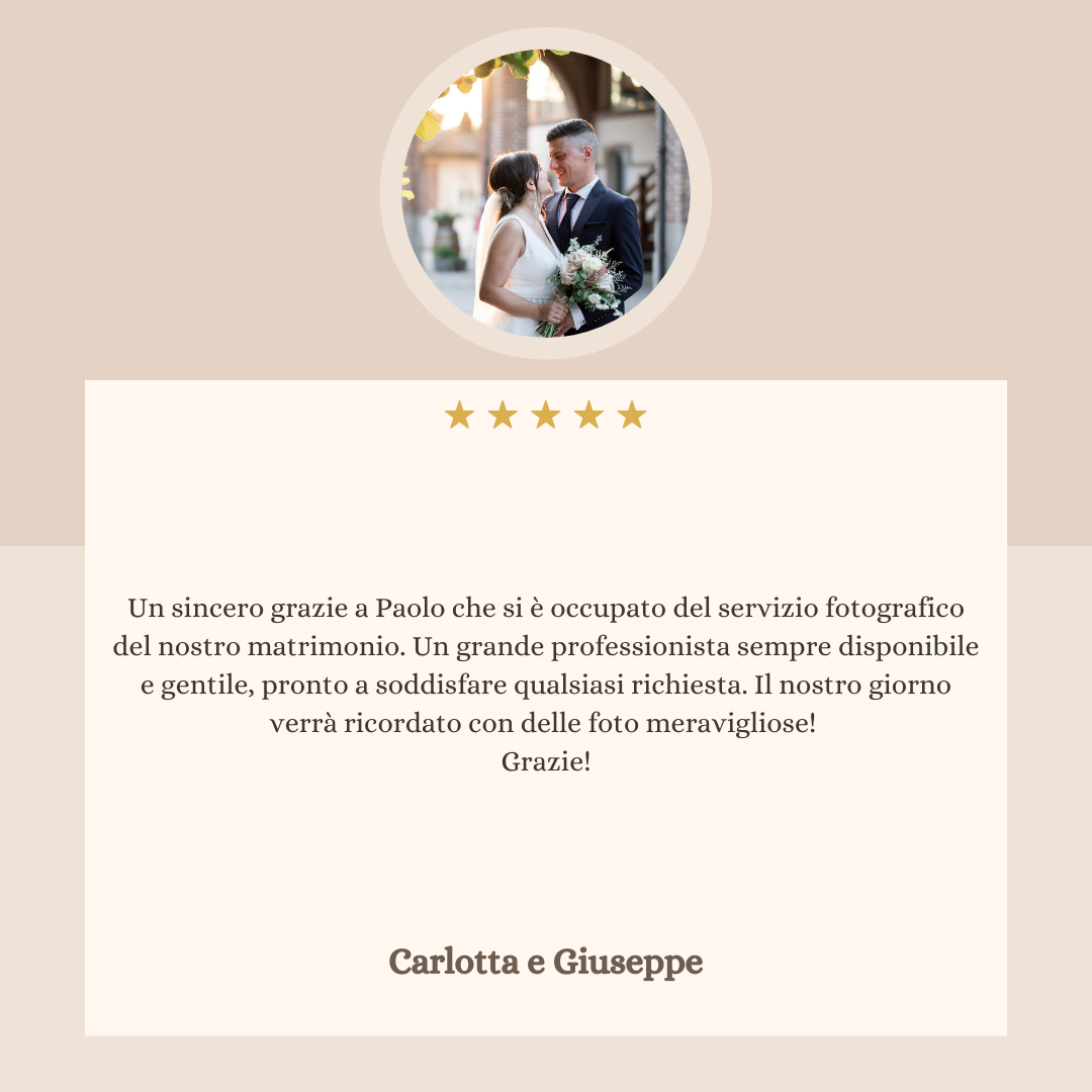 Paolo Siandorello fotografo recensione matrimonio Milano Cascina Caremma