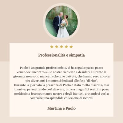Paolo Spiandorello fotografo recensione matrimonio Villa Morotti Daverio
