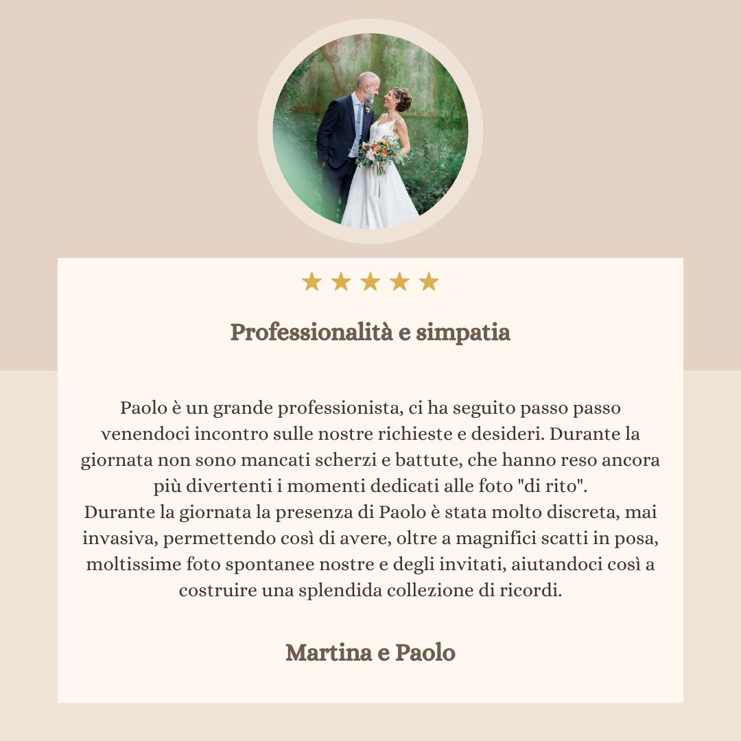 Paolo Spiandorello fotografo recensione matrimonio Villa Morotti Daverio