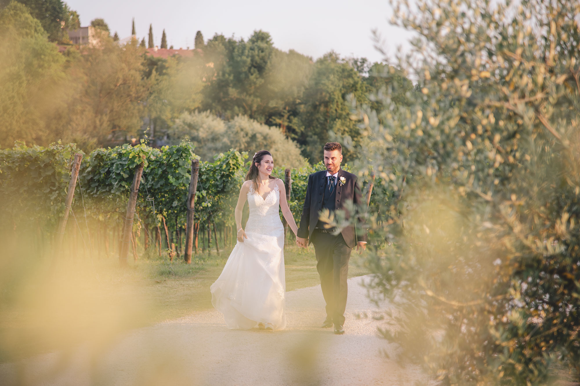 fotografo matrimonio Varese Milano coppia naturale al tramonto